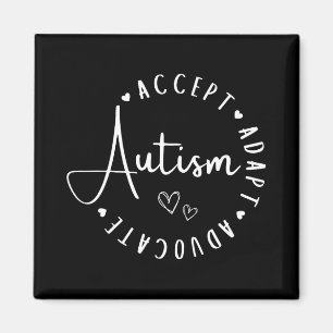 Autisme Bewustzijn Accepteer Adapt Advocate Begrij Magneet