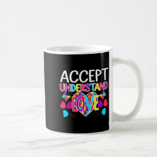 Autisme bewustzijn Accepteer Begrijp Liefde Asd T Koffiemok