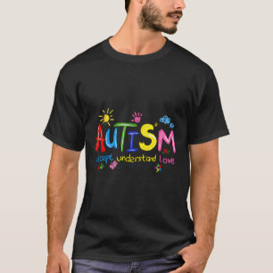 Autisme Bewustzijn Accepteer Begrijp Liefde Lerare T-shirt
