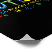 Autisme Bewustzijn Accepteer Liefde Asd Ondersteun Poster (Hoek)