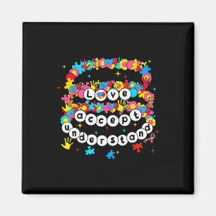 Autisme Bewustzijn Accepteer Liefde Begrijp Armban Magneet