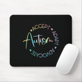 Autisme Bewustzijn Accepteer Pas Aan Autisme Moede Muismat (Met muis)