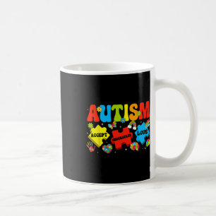 Autisme Bewustzijn Accepteren Begrijp Liefde Puzze Koffiemok