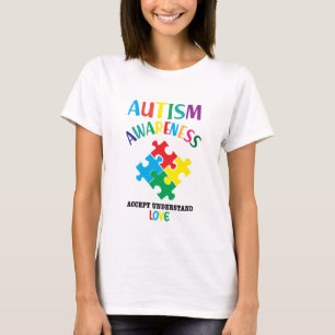 Autisme Bewustzijn ACCEPTEREN BEGRIJPEN Shirt Auti