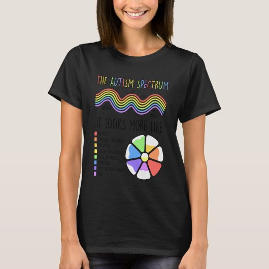 Autisme Bewustzijn ADHD Neurodiversiteit Het Autis T-shirt (Voorkant)