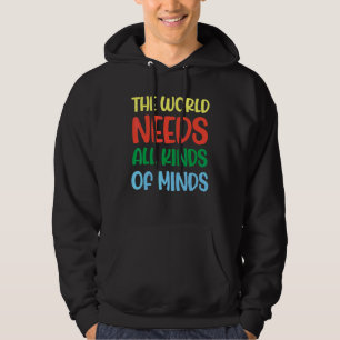 Autisme-bewustzijn Alle soorten media-autistische Hoodie