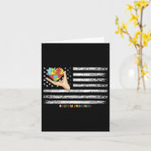 Autisme Bewustzijn Amerikaanse vlag Amerikaanse ha Kaart (Gele Bloem)