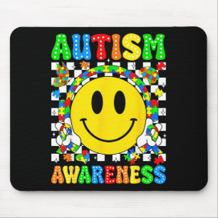 Autisme bewustzijn autism squad steun lachend gezi muismat