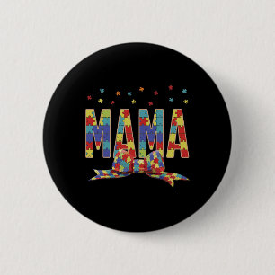 Autisme Bewustzijn Autisme Mama Accepteren Liefde Ronde Button 5,7 Cm