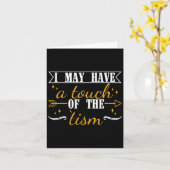 Autisme Bewustzijn Autisme Ondersteuning Neurodive Kaart (Gele Bloem)