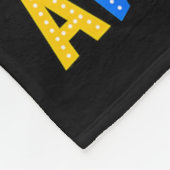 Autisme Bewustzijn Autisme Squad Ondersteuning Smi Fleece Deken (Hoek)