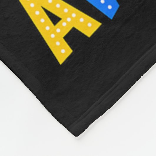 Autisme Bewustzijn Autisme Squad Ondersteuning Smi Fleece Deken (Hoek)