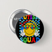 Autisme Bewustzijn Autisme Squad Ondersteuning Smi Ronde Button 5,7 Cm (Voorkant /achterkant)