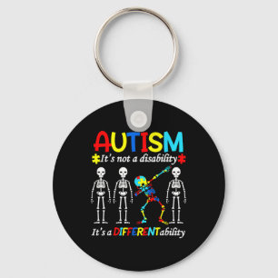 Autisme Bewustzijn Autisten Ondersteuning Autistis Sleutelhanger