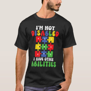 Autisme Bewustzijn Autistisch Autist Asd Asperger T-shirt