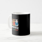 Autisme bewustzijn autistisch koffiemok (Voorkant links)