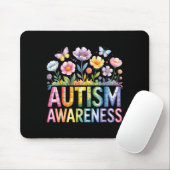 Autisme bewustzijn autistisch  muismat (Met muis)
