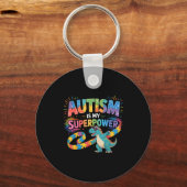 Autisme bewustzijn autistisch  sleutelhanger (Voorkant)