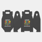 Autisme bewustzijn bedankdoosjes (Ongevouwen)