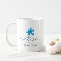 autisme bewustzijn blauwe puzzelstuk #team naam 