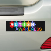 Autisme Bewustzijn Bumpersticker (Op auto)