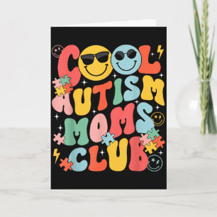 Autisme bewustzijn Cool Autism Moeders Club Mama M Kaart