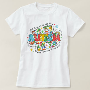 Autisme Bewustzijn Coquette, Neurodiversiteit T-shirt