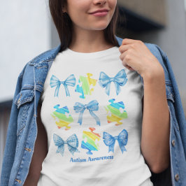 Autisme Bewustzijn Coquette Ontwerp Autisme Mam Gi T-shirt