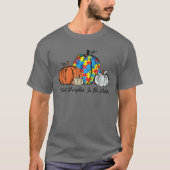 Autisme-bewustzijn Cutest pomkin in de Herfst van  T-shirt (Voorkant)