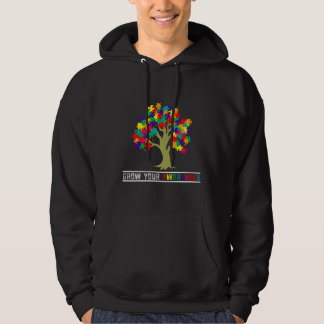 Autisme bewustzijn Dag Maand Groei Uw Bewustheid Hoodie