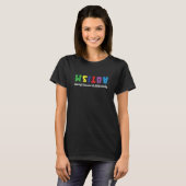 Autisme Bewustzijn De Wereld Anders Zien T-shirt (Voorkant volledig)