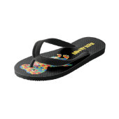 Autisme bewustzijn Dinosauriërs Kinder Teenslippers (Schuin)