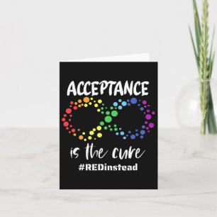 Autisme bewustzijn Draag in plaats daarvan in apri Kaart