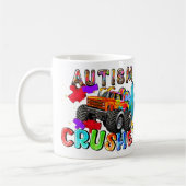 Autisme Bewustzijn Dump Truck Mok (Links)