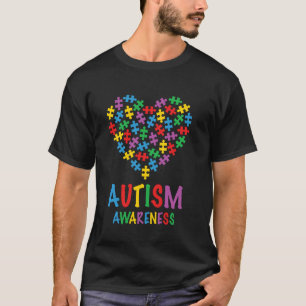 Autisme Bewustzijn Familie Liefde Autistische Kind T-shirt