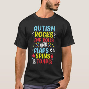 Autisme Bewustzijn Familie Steun Moeder Autisme Jo T-shirt