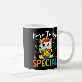 Autisme Bewustzijn Geboren Speciale Eenhoorn Puzze Koffiemok