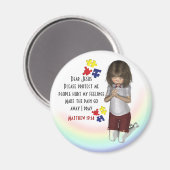 Autisme bewustzijn Gevoelens Magneet (Voorkant / Achterkant)