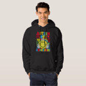 autisme bewustzijn glimlach hoodie (Voorkant volledig)