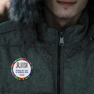 Autisme Bewustzijn grappig Ronde Button 3,2 Cm