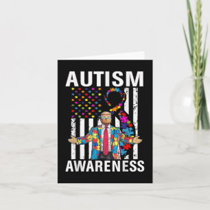 Autisme Bewustzijn Grappig Trump Steun Autistisch Kaart
