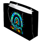 Autisme bewustzijn groot cadeauzakje (Achterkant Gekanteld)