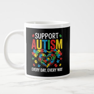 Autisme bewustzijn grote koffiekop