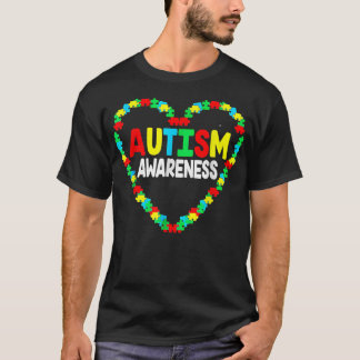 Autisme - bewustzijn Harde Puzzle Piece Support Au T-shirt