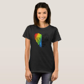 Autisme Bewustzijn Hart T-shirt (Voorkant volledig)