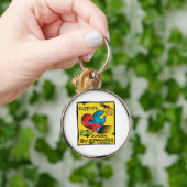 Autisme bewustzijn Hartpuzzelstukjes Sleutelhanger (Hand)