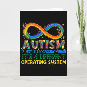Autisme bewustzijn Het is een ander besturingssyst Kaart