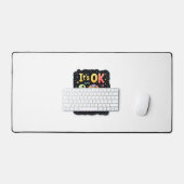 Autisme bewustzijn Het is ok om een beetje anders  Bureaumat (Keyboard & Muis)