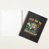 Autisme bewustzijn Het is ok om een beetje anders Planner (Display)