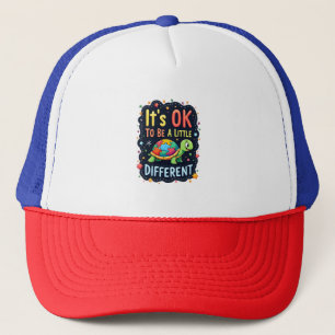 Autisme bewustzijn Het is ok om een beetje anders Trucker Pet